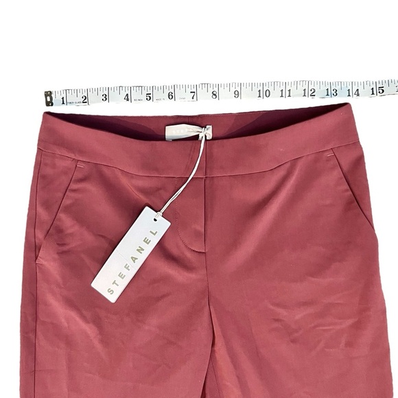 Stefanel Trousers, Italy, Designer, NWT, Pink Mauve, Size 4, Retails $110 - Picture 7 of 10